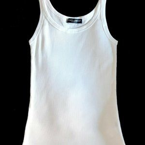 Dolce & Gabbana  Women's Tank Top White Size S